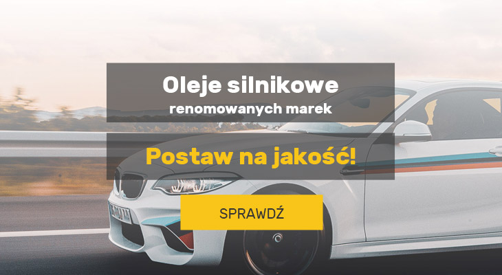 Oleje silnikowe renomowanych marek