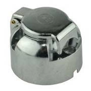 Gniazdo 7 biegunowe metalowe do przyczepy