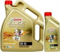 Olej CASTROL EDGE TURBO DIESEL 5W40 6L + zawieszka