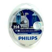 Żarówka samochodowa Philips H4 White Vision Duo Box - 2szt