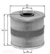 Knecht filtr oleju OX68D - BMW 320i/325i/520i/525i 91->