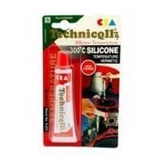 Silikon wysokotemperaturowy 300°C  czerwony Technicqll 20ml