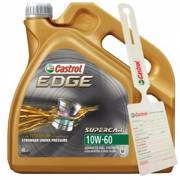 Olej Castrol Edge Titanium SUPERCAR 10W60 4L + zawieszka