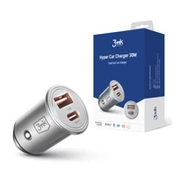 3mk Ładowarka samochodowa USB / Typ - C Hyper 30W