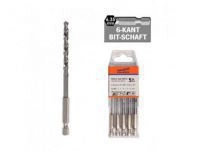 Zestaw wierteł do metalu PROJAHN HSS-G 6-kątne 5 sztuk