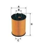 FILTRON filtr oleju OE670 - Fiat Panda, Punto, Doblo 1.3JTD, Opel Agila 1.3 JTD, sys. Purflux