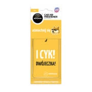 Zawieszka AROMA CAR Cellulose Let's Smile VANILLA