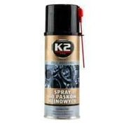 K2 Pro Belt Dressing preparat do konserwacji pasków klinowych 400ml