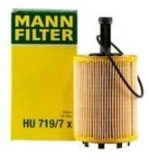Mann filtr oleju HU719/7x - VW, Audi,Skoda 2.0TDI