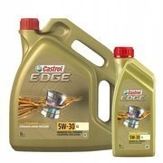 Olej Castrol Edge Titanium FST LL 6L 5W-30 + zawieszka