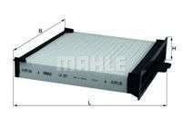 Knecht filtr kabinowy LA227 - Renault Scenic II