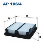 Filtr powietrza  AP 106/4 HONDA JAZZ 08