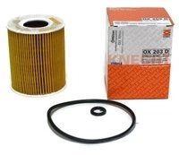 Knecht filtr oleju OX203D ECO - Ford Mondeo III 2,5 V6 24V 01-