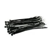 Opaski kablowe plastikowe - trytki czarne 3,6x300mm 100szt